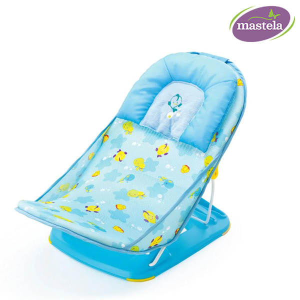 MASTELA - DELUX BABY BATHER WITH SOFT CUSION - BLUE