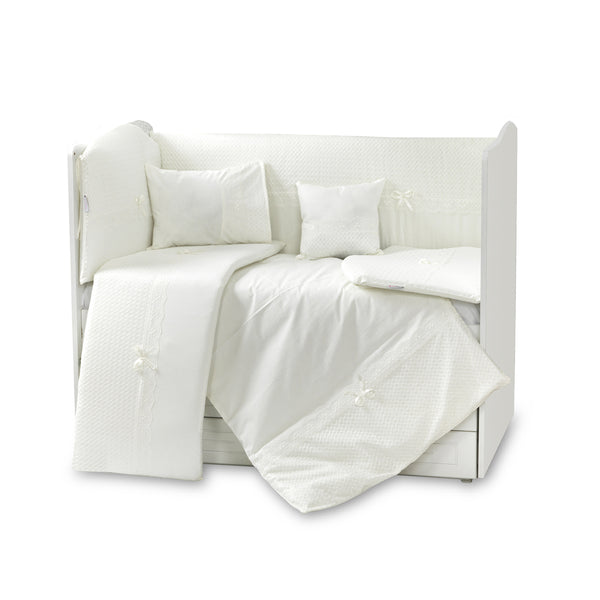 Tinnies Cot Bedding Set 70X130-Cream