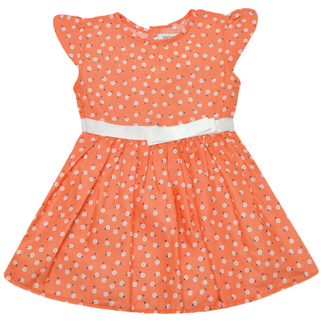 NATALIA-SS-DRESS-KIDS - MULTI MINT STRIPE
