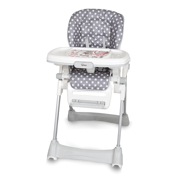 Tinnies Baby Adjustable High Chair-Grey