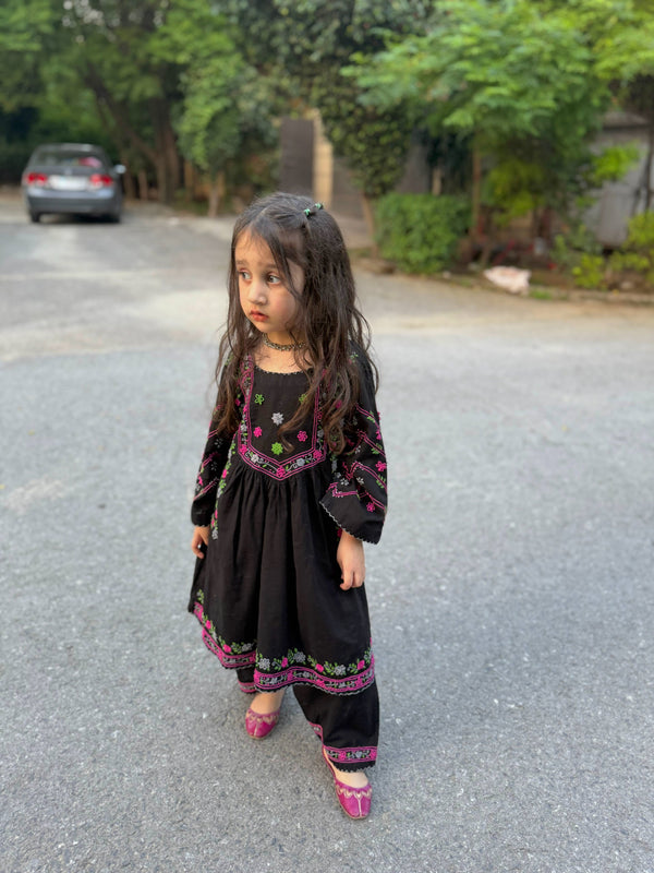 Traditional Embroidered Shalwar Kameez