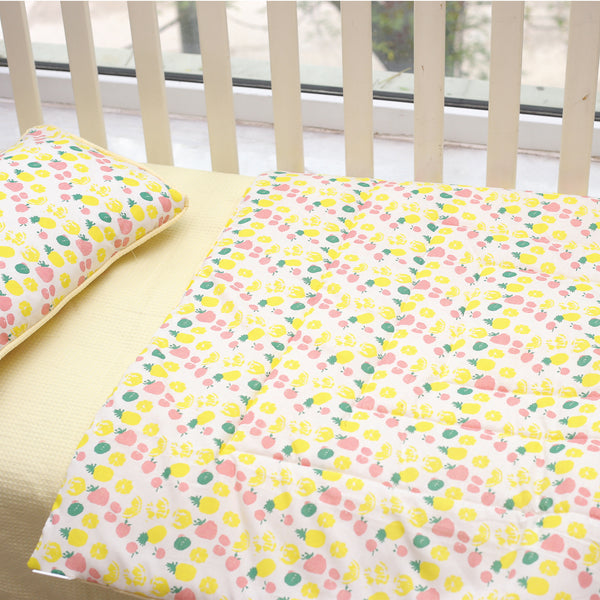 Melon & Cherry - Portable Crib's Bedding Set