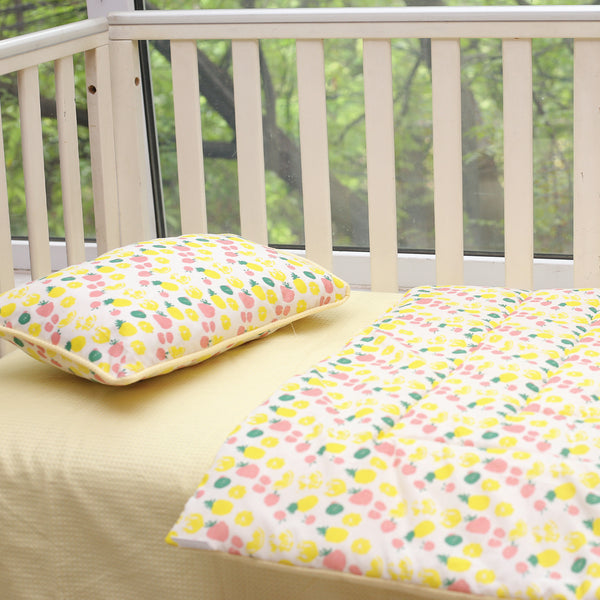 Melon & Cherry - Portable Crib's Bedding Set