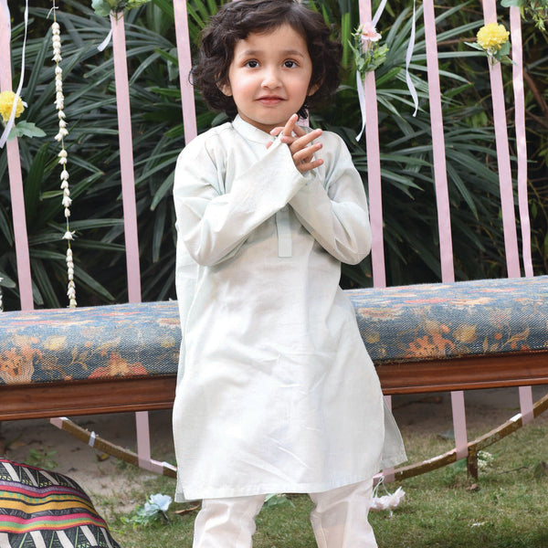 Boys Aqua Kurta