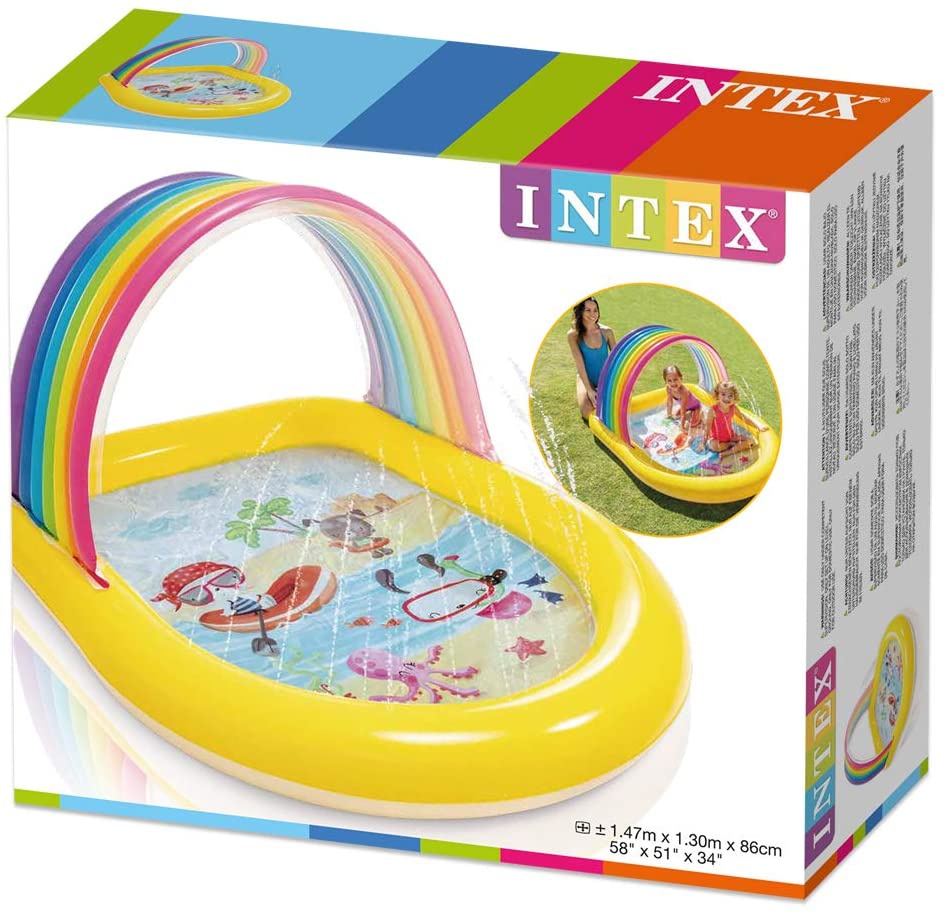 Rainbow Arch Spray Pool (58X51X34) – Tippitoes