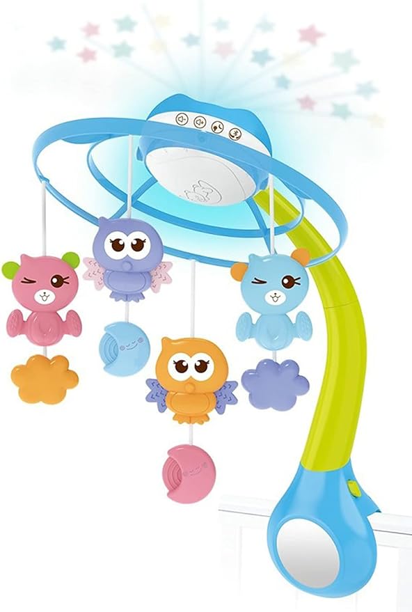 Baby Musical Projection Night Light Crib