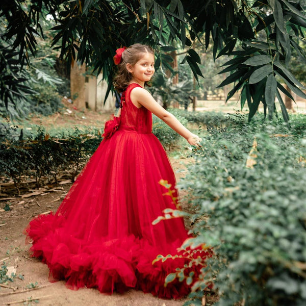 Red Jewel Gown
