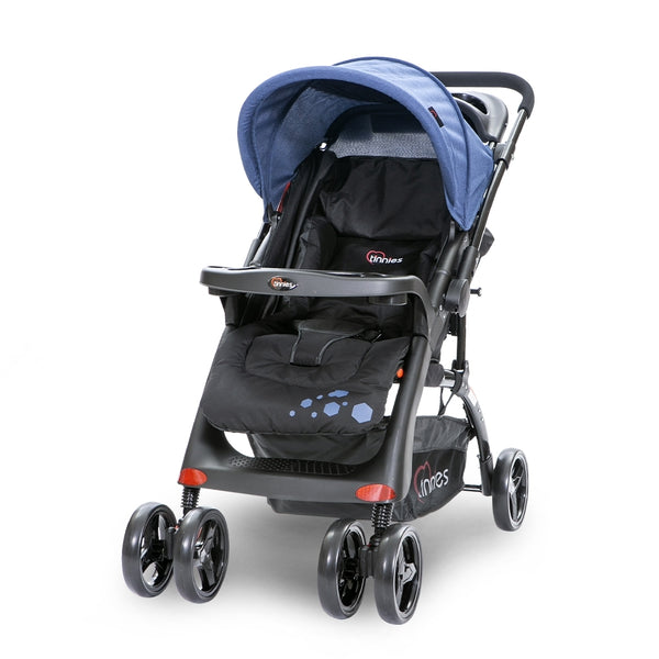 Tinnies Baby Stroller Reversible Handle Black