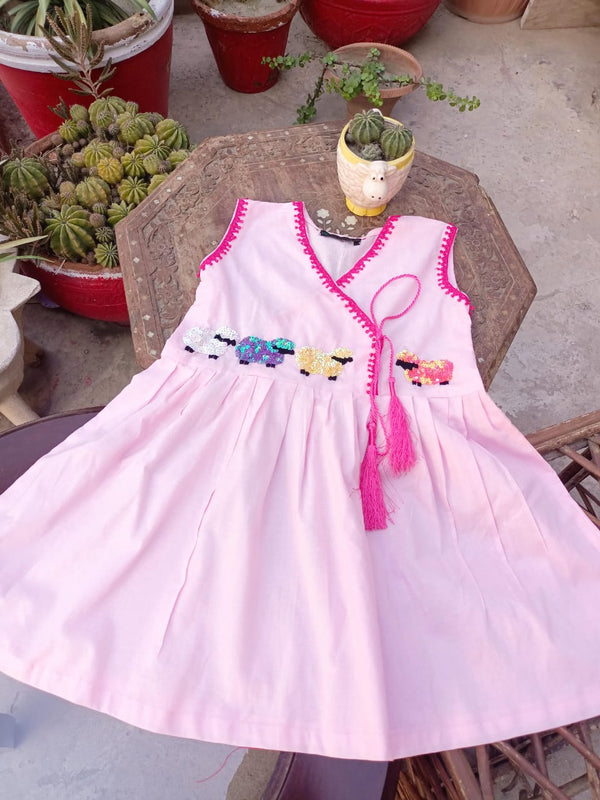 Girls Angrkha Style Sheep Suit
