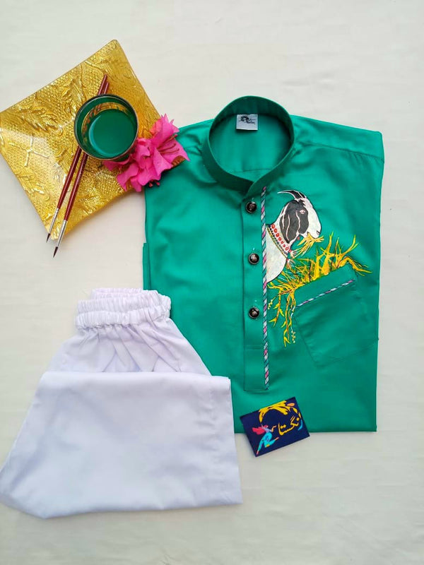 Boys Eid Special Painted Dress