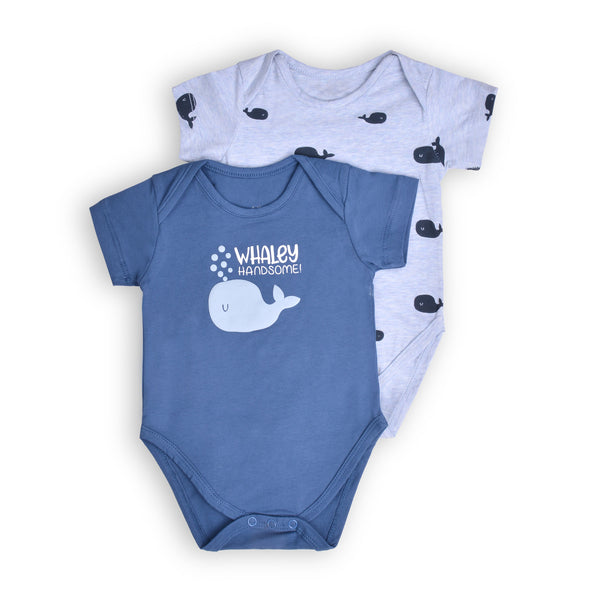 Pack Of 2 BodySuit Navy/Blue