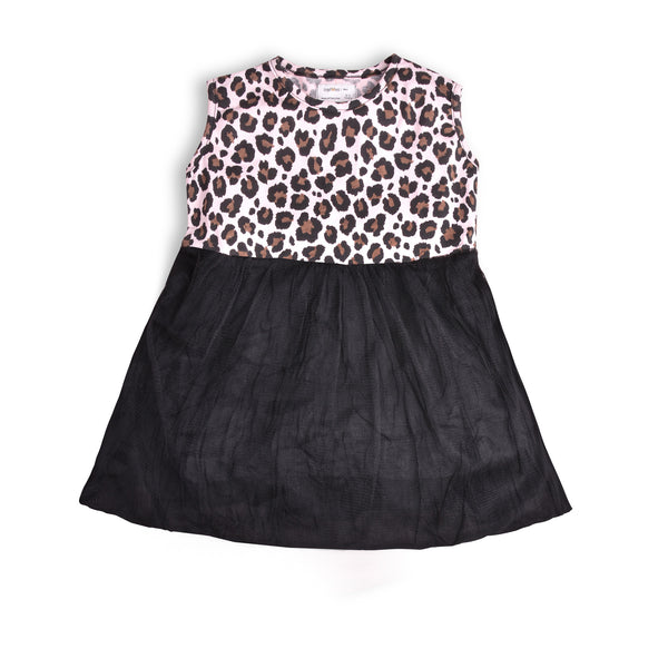 Girls Leopard Print Dress