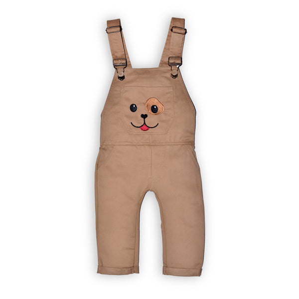 Brown Twill Dungaree