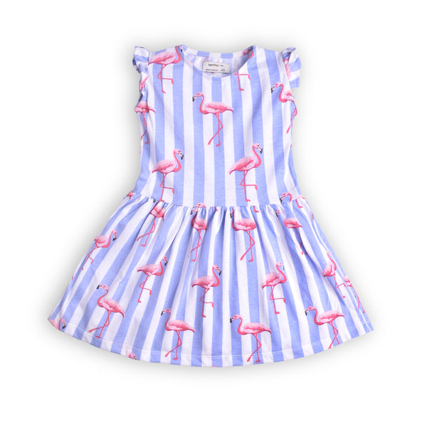 Girls Flamingo Dress