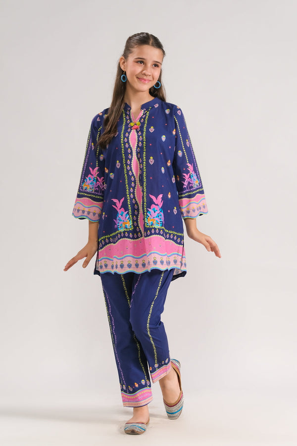 Navy Blossom - 2pcs