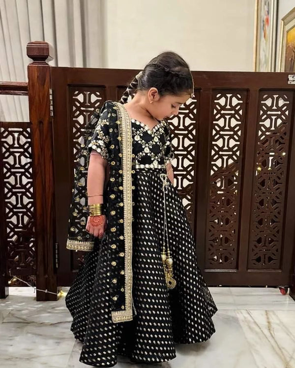 Black Beauty  Lehnga Choli
