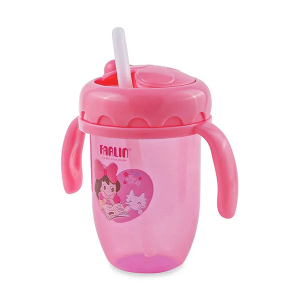 Pp Gulu Drinking Cup Step 3-Straw 240Ml