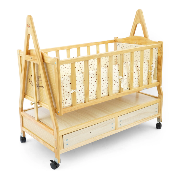 Junior Junior Baby Cot With Drawer