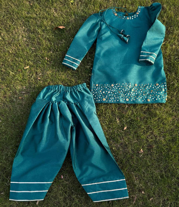 Girls Hand Embroided Dress