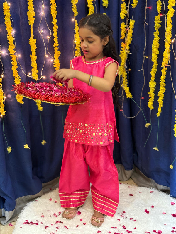 Girls Farashi Shalwar Suit