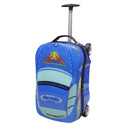 BMW Cars Kids Luggage & Traveling Bag / Suitcase 18 Inches