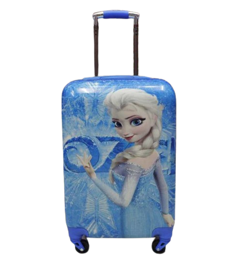 Frozen 4 Wheels Children Kids Luggage Travel Bag / Suitcase 16 Inches