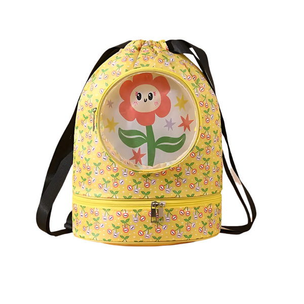 Floral Waterproof Swim Backpack