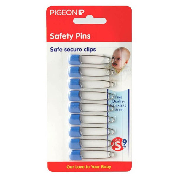 PIGEON SAFETY PIN 9PCS/CARD