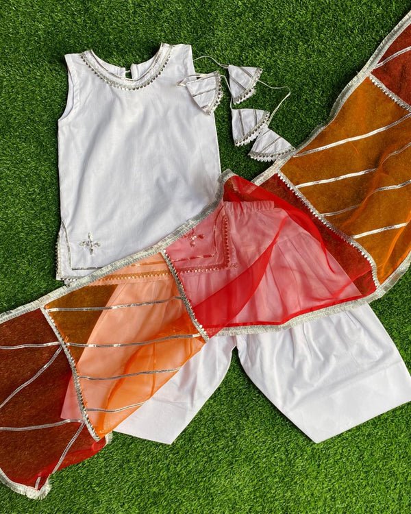 White Shalwar Kamez