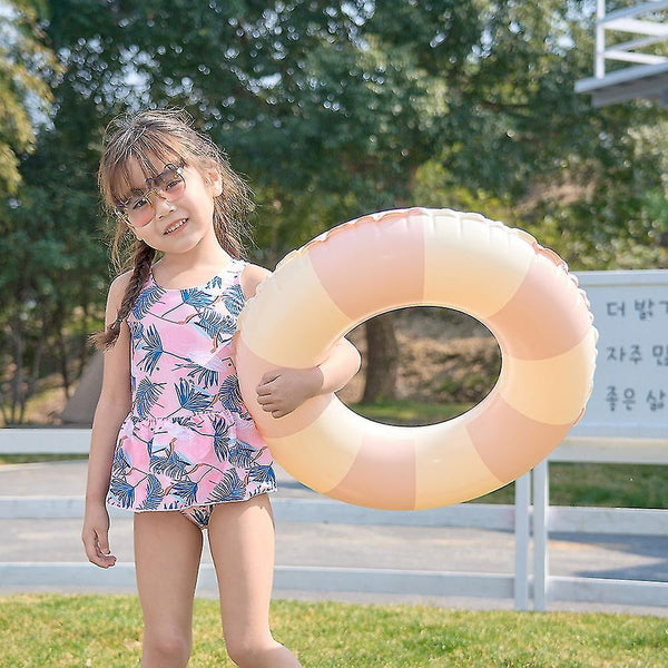 Stripe Pattern Swim Ring