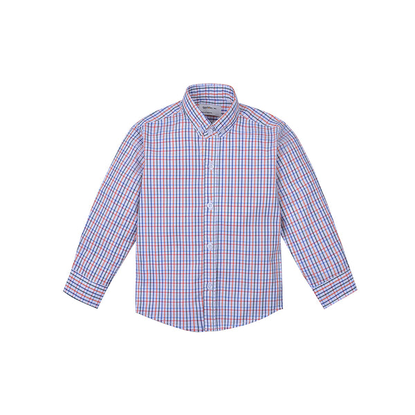 Boy Multi Check Shirt