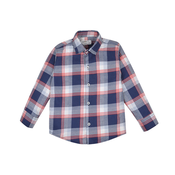 Boy Casual Check Shirt