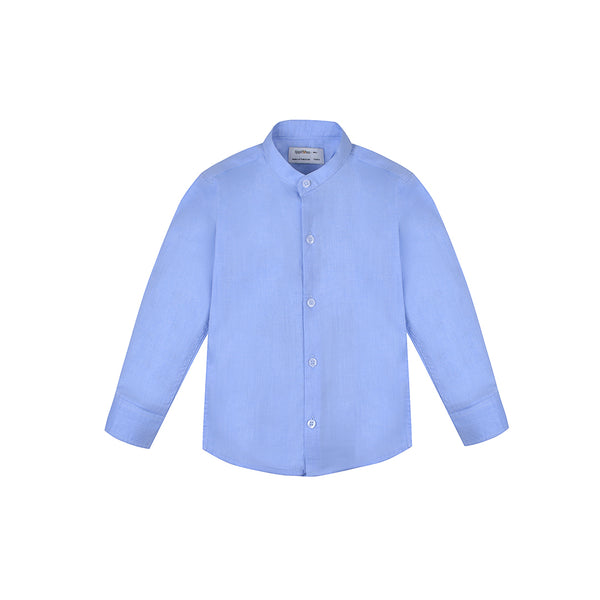 Boy Blue Linen Shirt