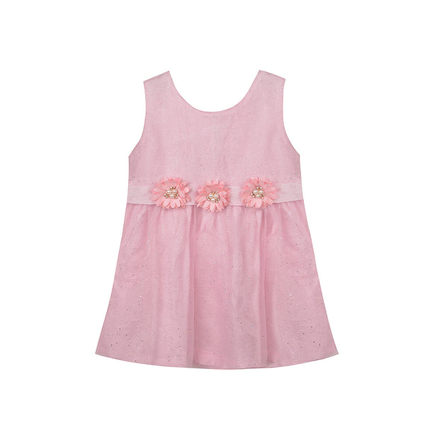 Girls Pink Tulle Drees