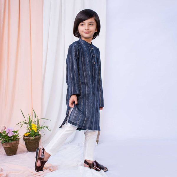 Ligion Blue Kurta