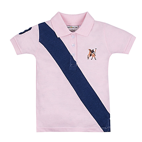 Pink# 3 Polo Player Shirt