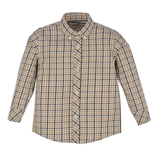 Checkered Rolled Up Shirt