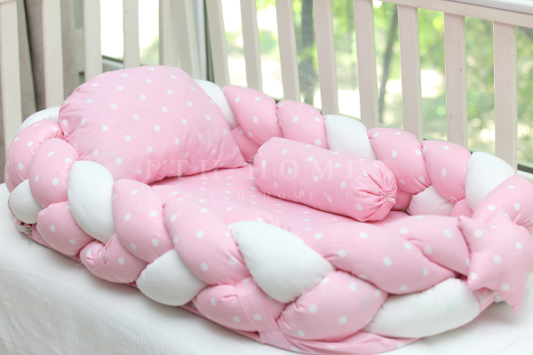 Polka Pink - Braided Nest