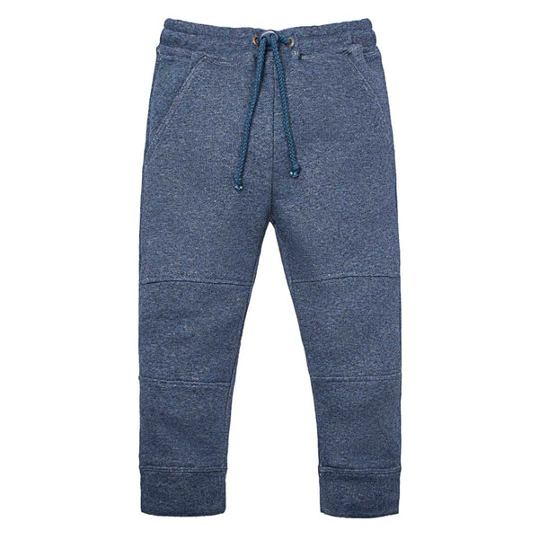 Blue Melange Trouser