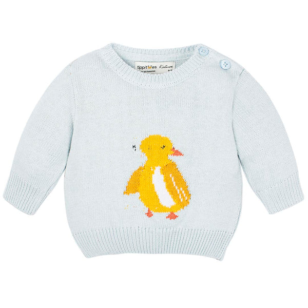 Sky Knitted Jumper