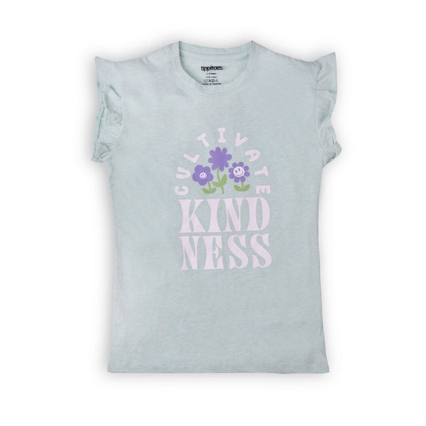 Girls Kindness Printed Tee