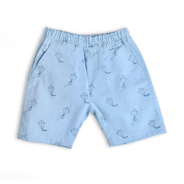 Boys Kite Print Shorts