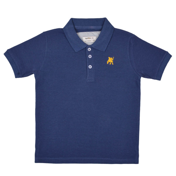 Blue Pony Logo Polo