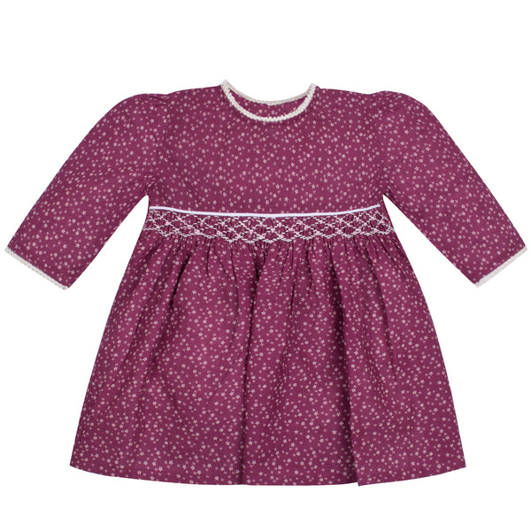 Amelia Girls Smocking Dress