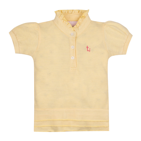 Girl Yellow Ti Polo Shirt